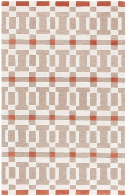 Rust Shine Handmade Tufted Wool Carpet - Headshot