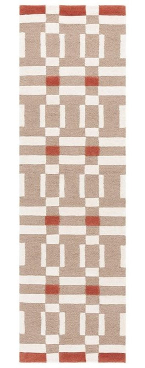Rust Shine Handmade Tufted Wool Carpet - Headshot