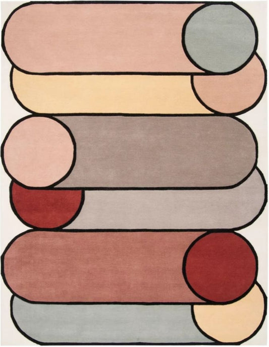 Loop Ninja Handmade Tufted Wool Carpet - Headshot