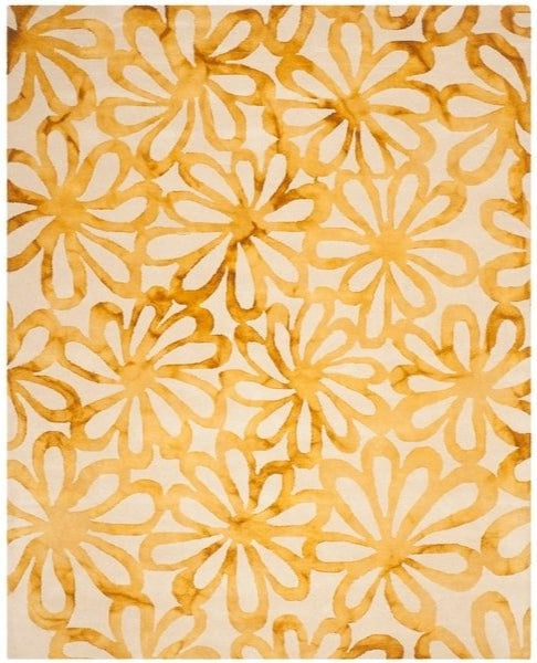 Charm Snow Handmade Tufted Wool Carpet - Headshot