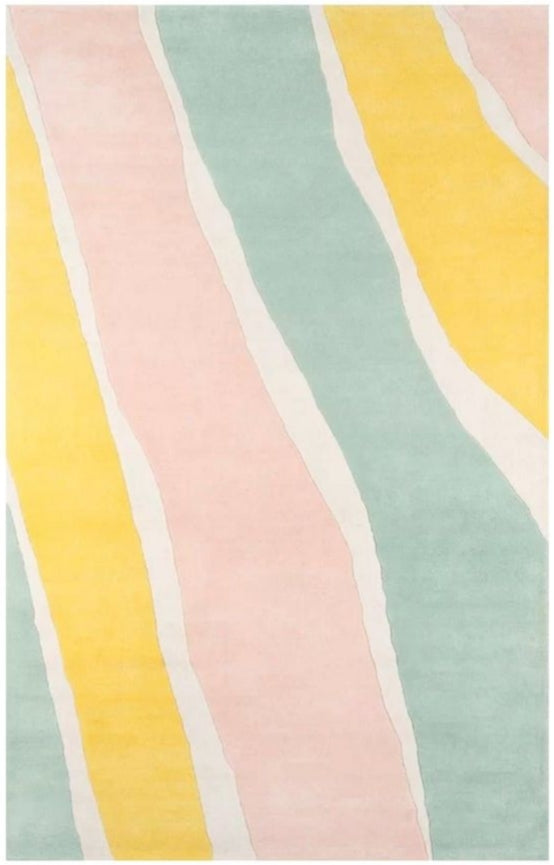 Vista Step Handmade Tufted Wool Carpet - Headshot
