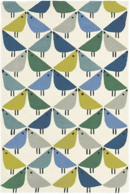 Bluster Peek Handmade Tufted Wool Carpet - Headshot