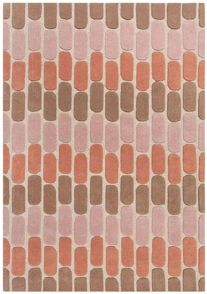 Edge Stroke Handmade Tufted Wool Carpet - Headshot