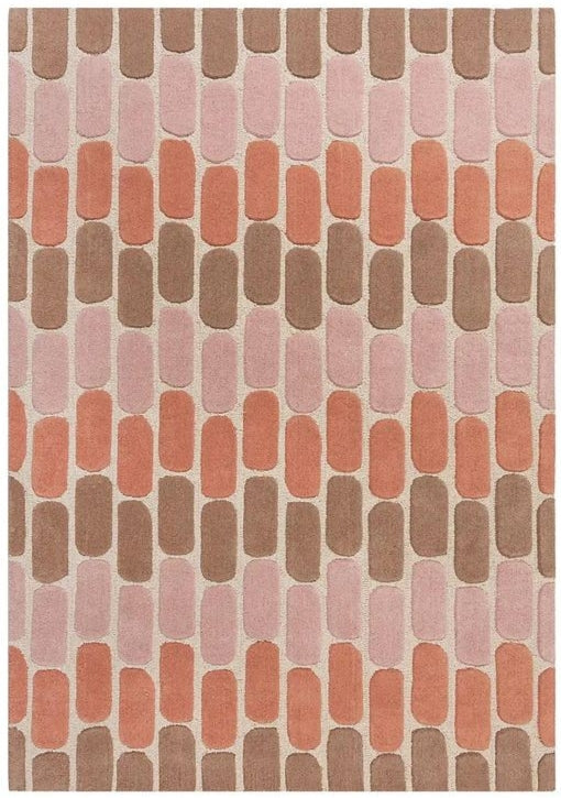Edge Stroke Handmade Tufted Wool Carpet - Headshot