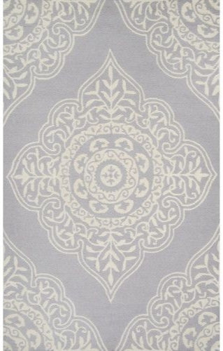 Frost Glanza Handmade Tufted Wool Carpet - Headshot