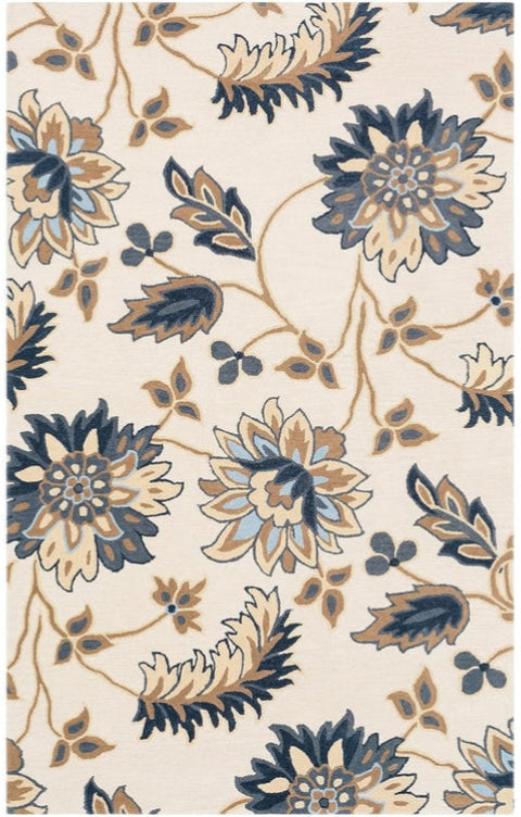 Obsidian Reef Handmade Tufted Wool Carpet - Headshot
