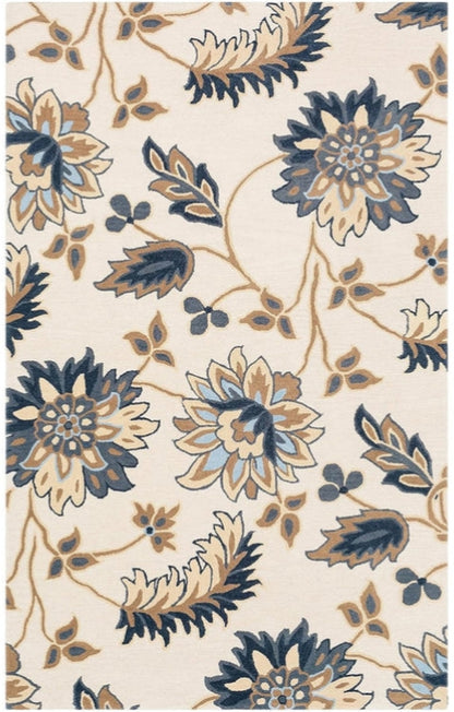 Obsidian Reef Handmade Tufted Wool Carpet - Headshot