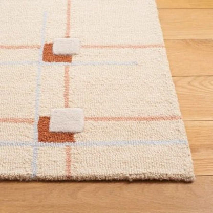 Asphalt Ninja Handmade Tufted Wool Carpet - Corner