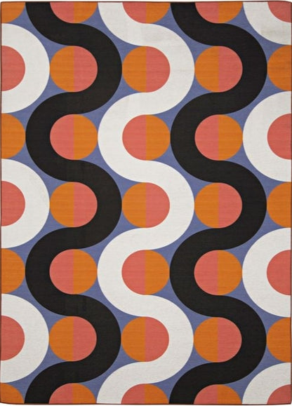Poppins Meadow Handmade Tufted Wool Carpet - Headshot