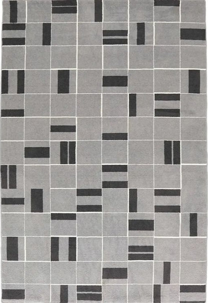 Sierenne Beige Handmade Tufted Wool Carpet - Headshot