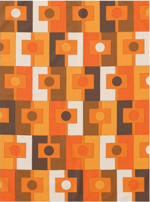 Spoonflower Orbs Handmade Tufted Wool Carpet - Headshot