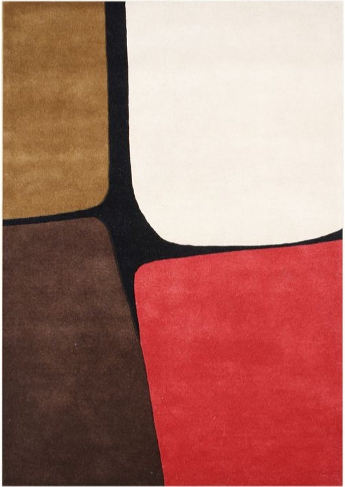 Demini King Handmade Tufted Wool Carpet - Headshot