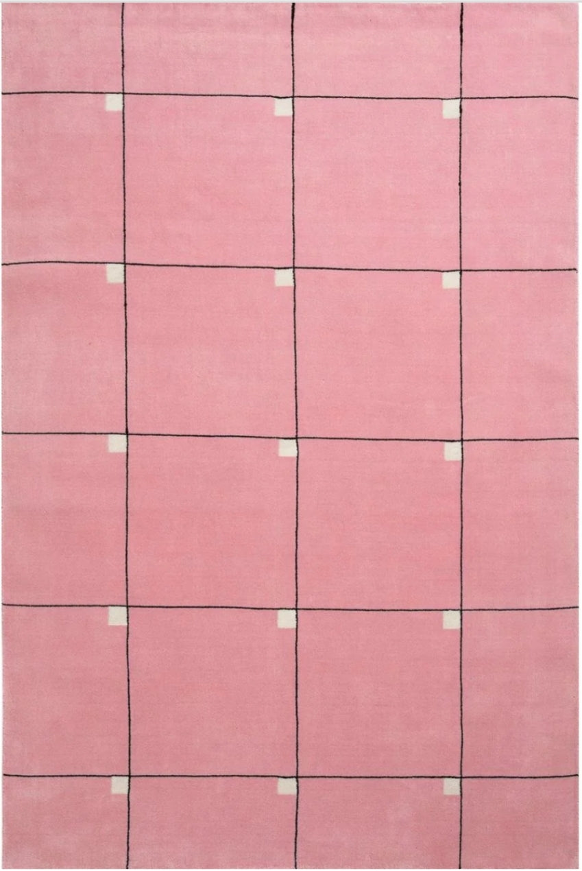 Nordic Meadow Handmade Tufted Wool Carpet - Headshot