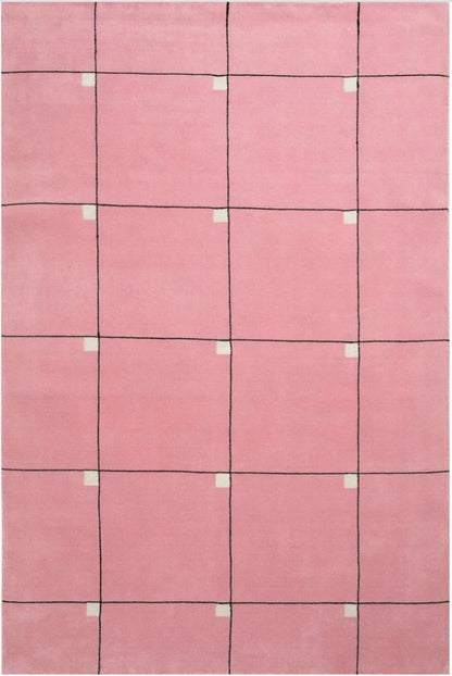 Nordic Meadow Handmade Tufted Wool Carpet - Headshot