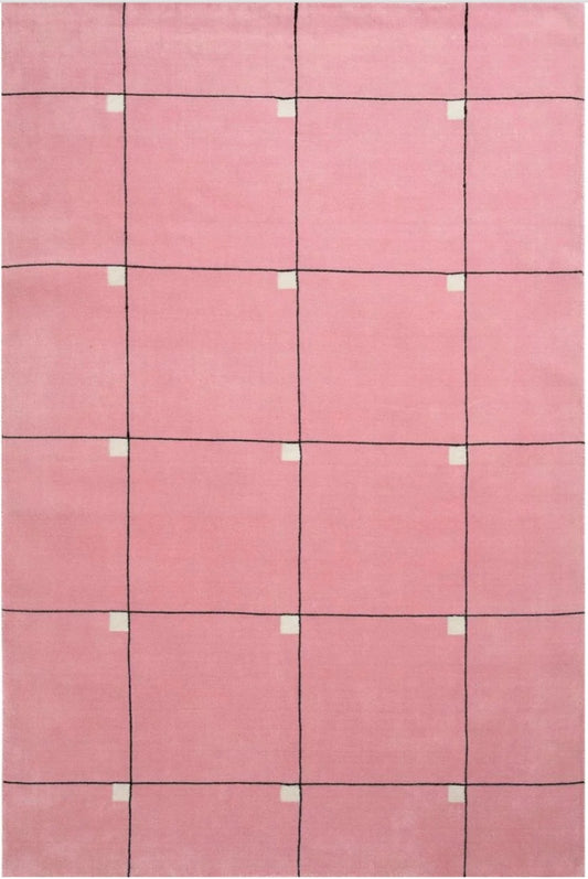 Nordic Meadow Handmade Tufted Wool Carpet - Headshot