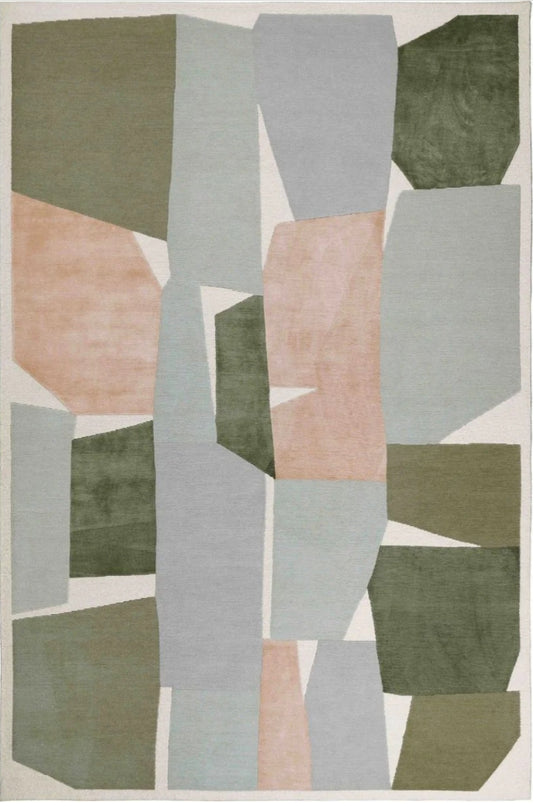 Boulder Maldives Handmade Tufted Wool Carpet - Headshot