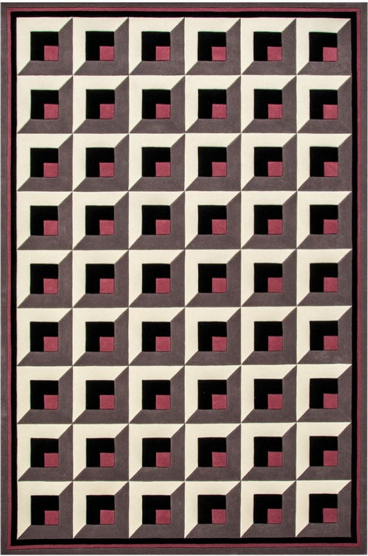 Waikiki Greg Natale Handmade Tufted Wool Carpet - Headshot