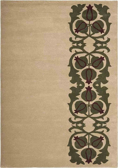 Alexander Punch Handmade Tufted Wool Carpet - Headshot