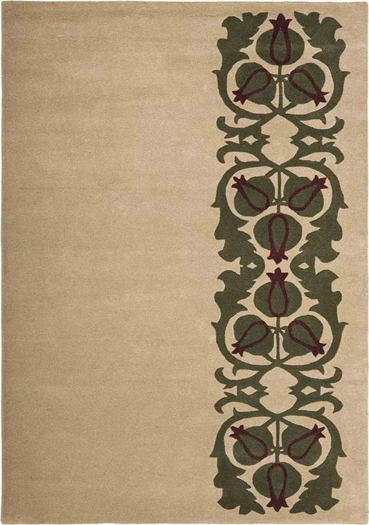 Alexander Punch Handmade Tufted Wool Carpet - Headshot