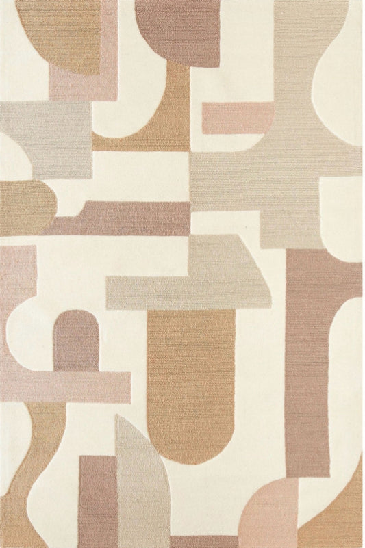 Yawanish Kopper Handmade Tufted Wool Carpet - Headshot