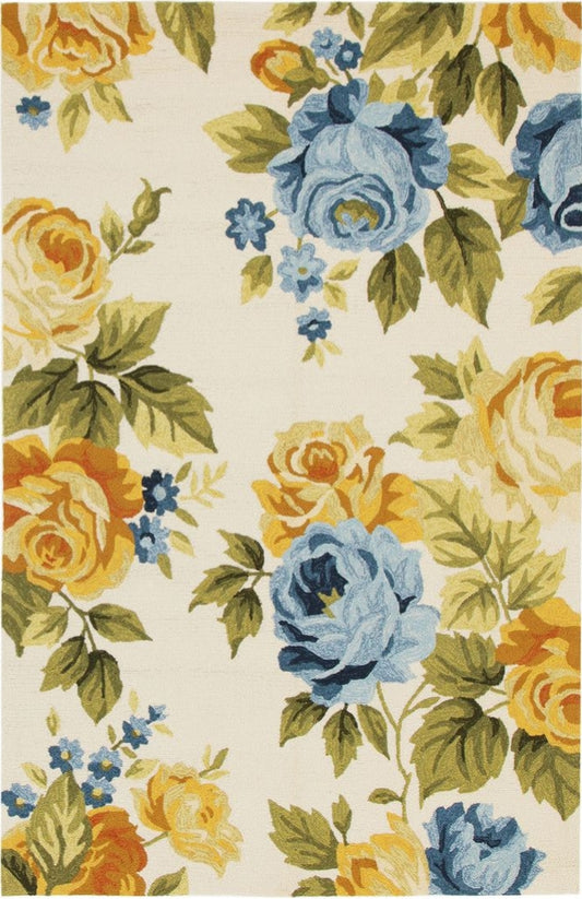 Sabana Spring Handmade Tufted Wool Carpet - Headshot
