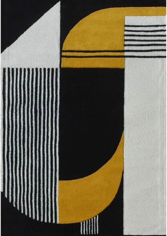 Alkaline Boult Handmade Tufted Wool Carpet - Headshot