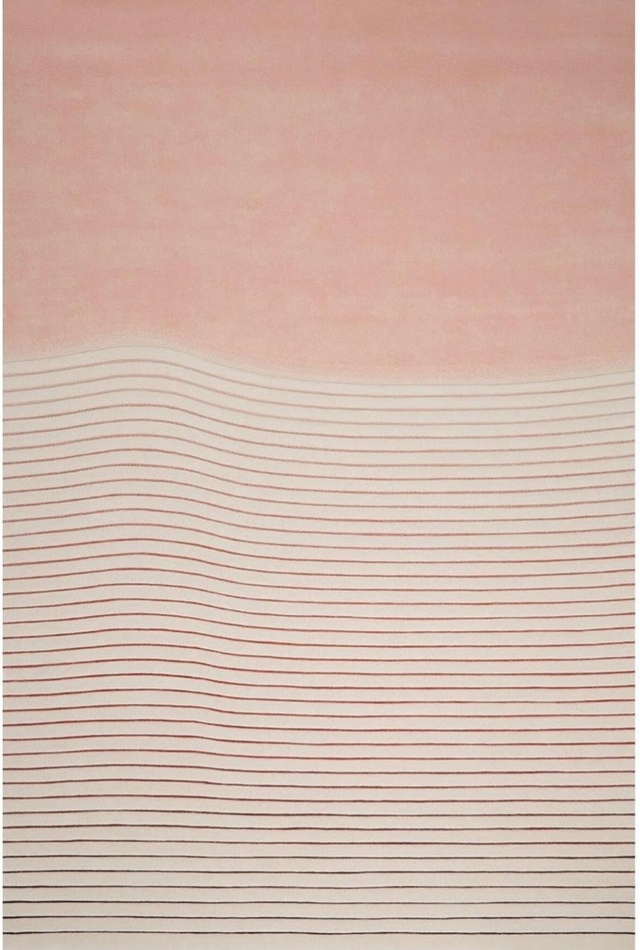 Mistric Wavy Handmade Tufted Wool Carpet - Headshot