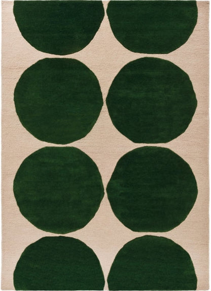 Stone Clutter Handmade Tufted Wool Carpet - Headshot