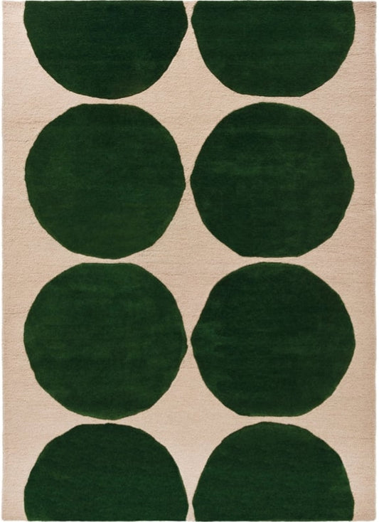 Stone Clutter Handmade Tufted Wool Carpet - Headshot