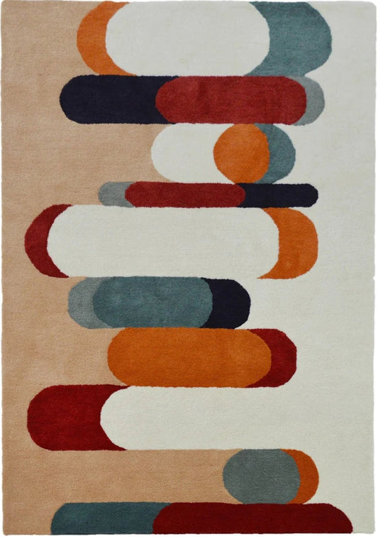 Humming Urban Handmade Tufted Wool Carpet - Headshot