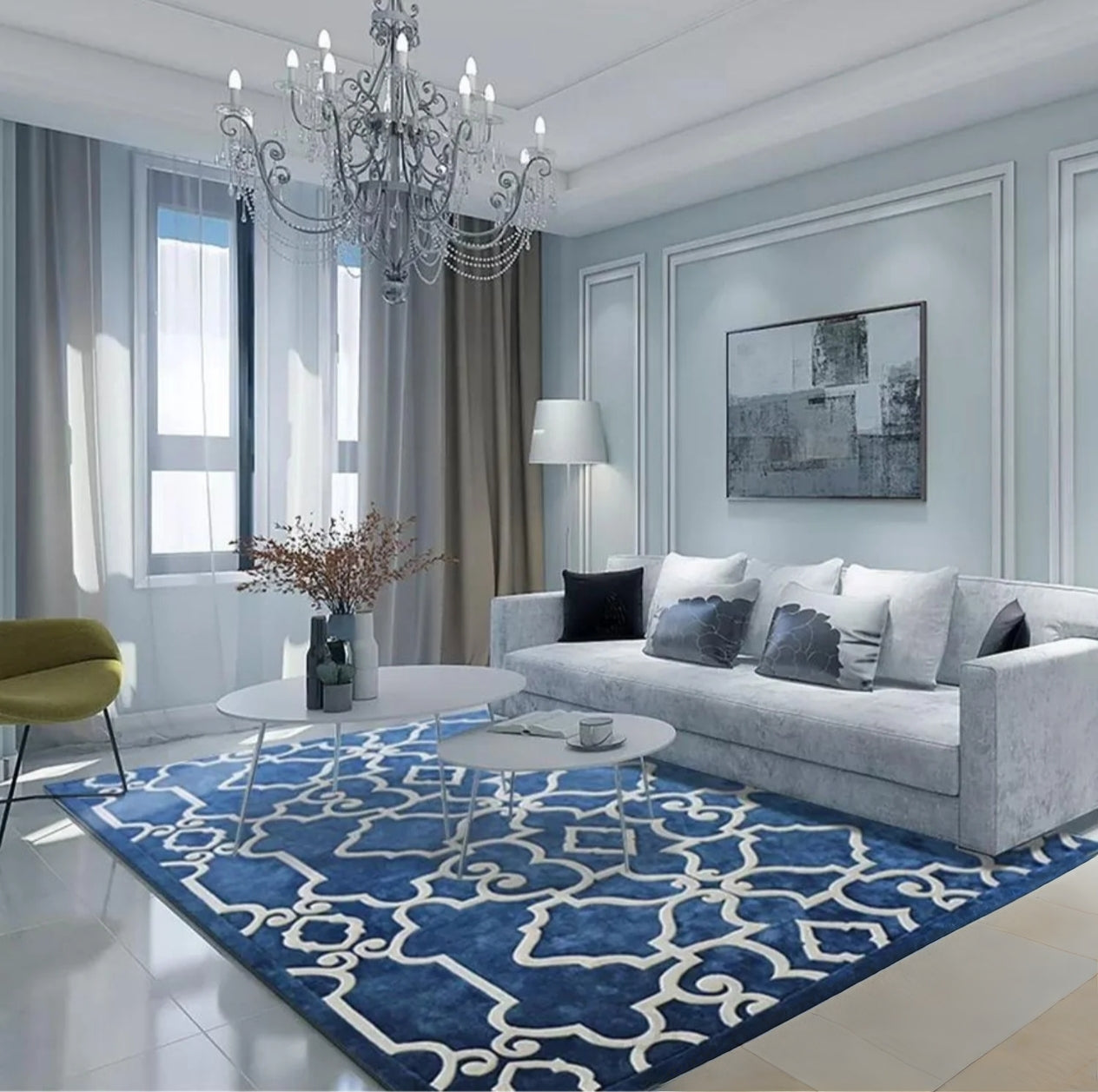 Infinity Rapson Handmade Tufted Wool Carpet - Floorshot