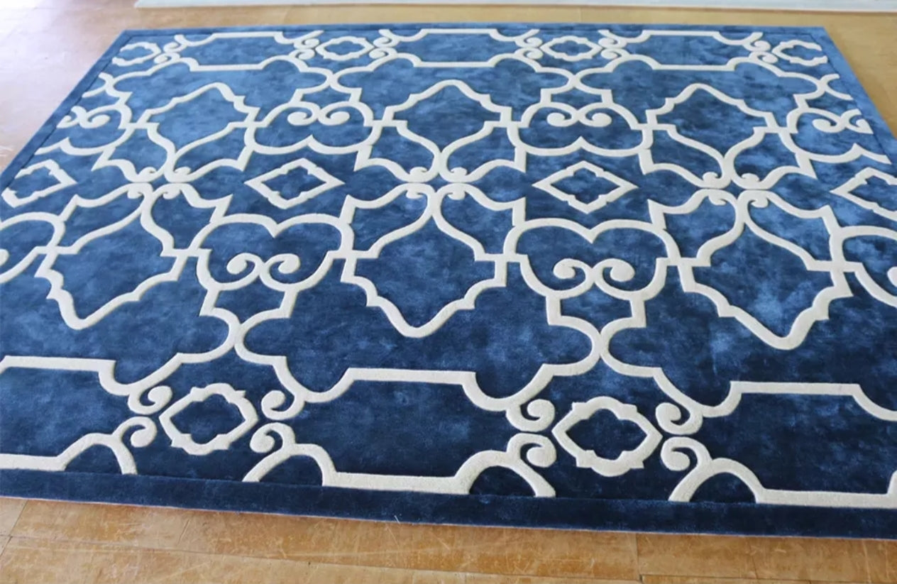 Infinity Rapson Handmade Tufted Wool Carpet - Floorshot