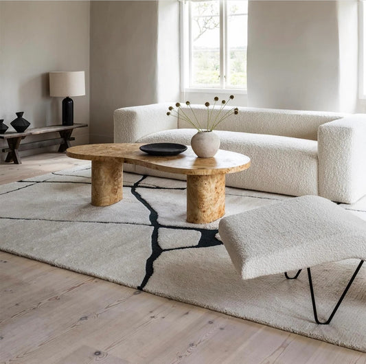 Gotland Gute Handmade Tufted Wool Carpet - Floorshot 