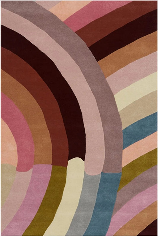 Thread Twist Handmade Tufted Wool Carpet - Headshot