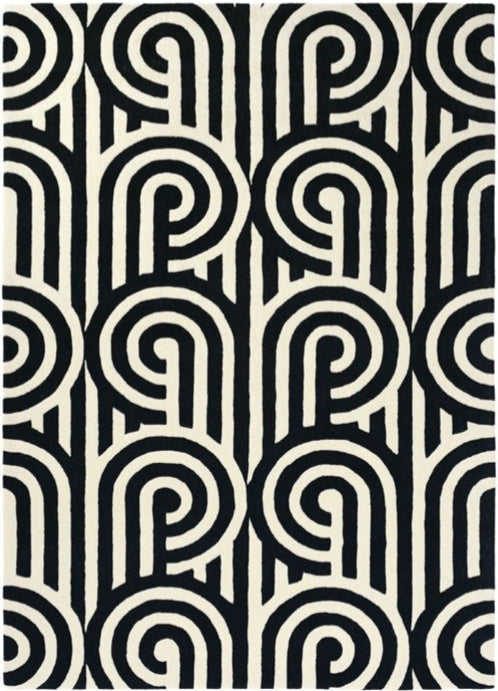 Dewy Charm Handmade Tufted Wool Carpet - Headshot