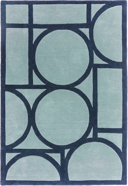 Alpine Franze Handmade Tufted Wool Carpet - Headshot