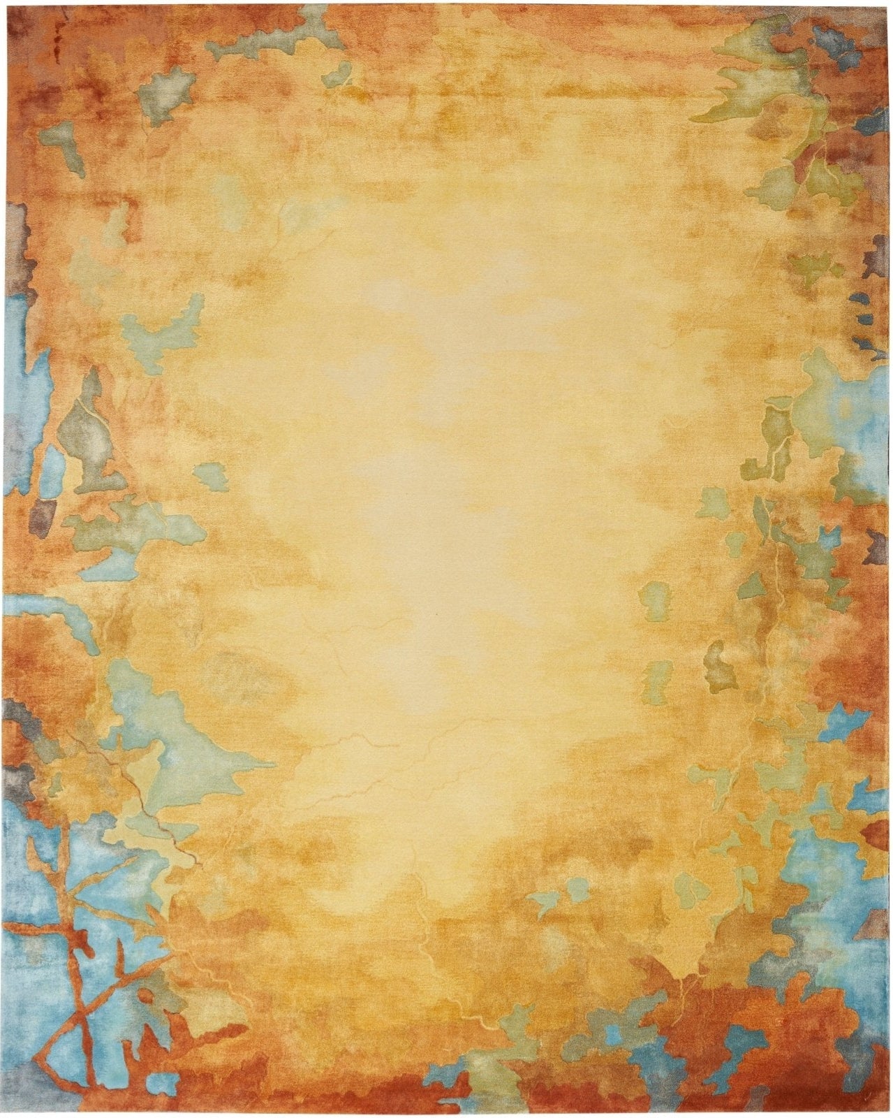Shimmer Drift Handmade Tufted Wool Carpet - Headshot