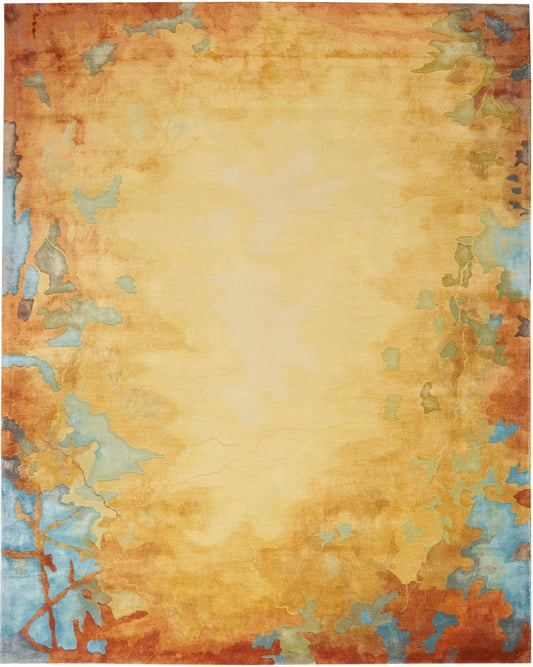 Shimmer Drift Handmade Tufted Wool Carpet - Headshot