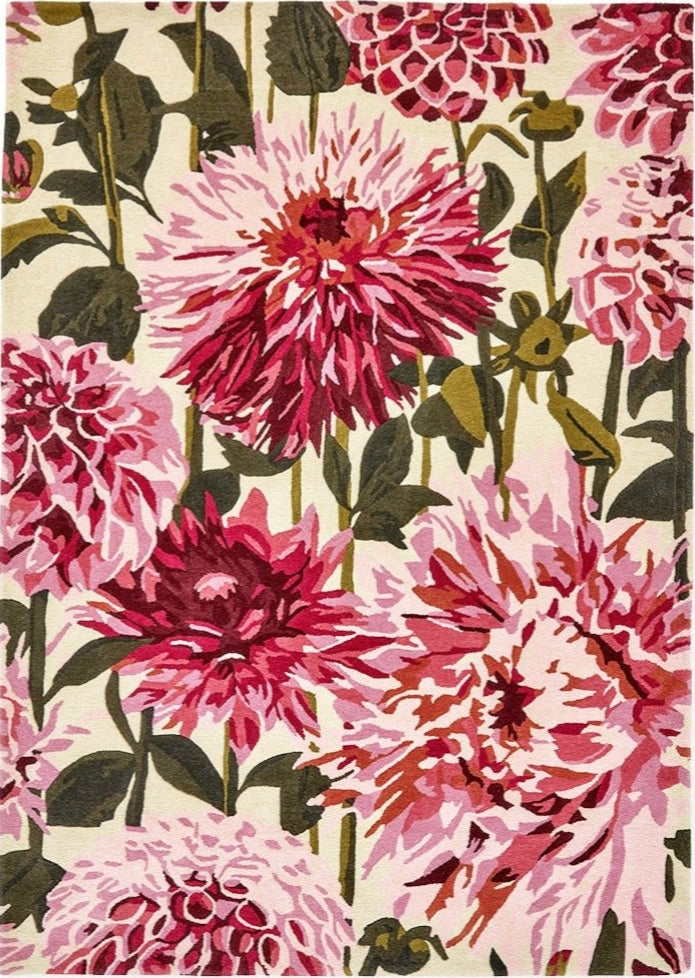 Dahlia Rupus Handmade Tufted Wool Carpet - Headshot