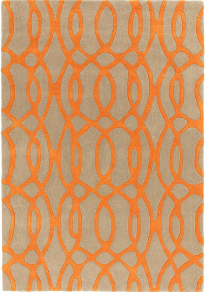 Matrix Wire Handmade Tufted Wool Carpet - Headshot