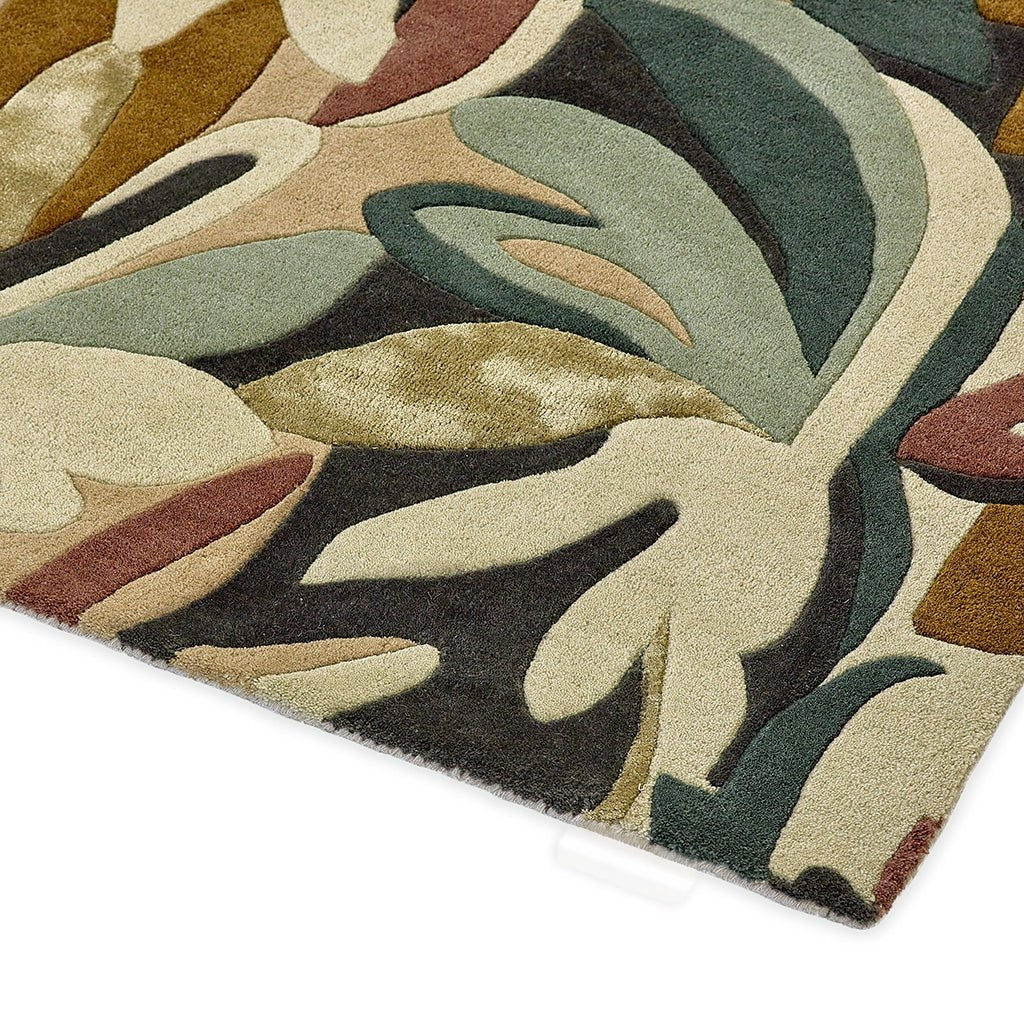 Herliquin Melora Handmade Tufted Wool Carpet - Corner