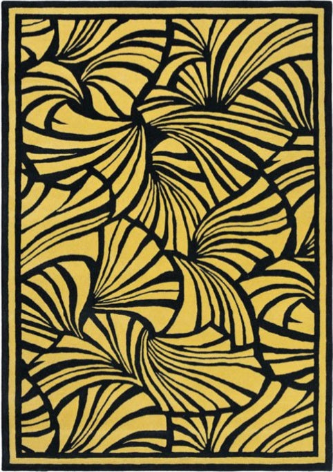 Lustrous Foggic Handmade Tufted Wool Carpet - Headshot 