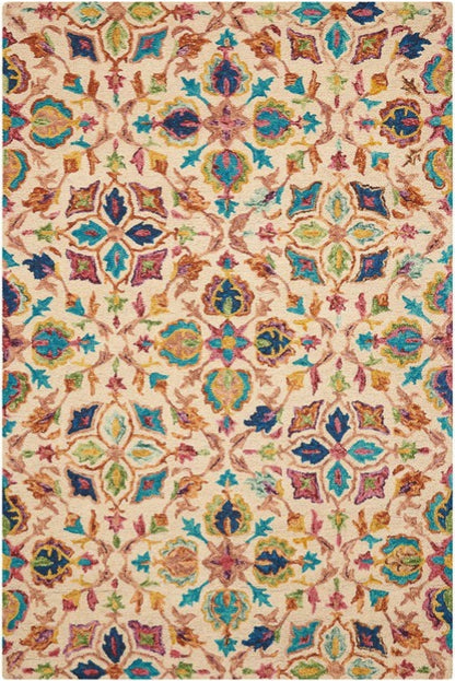 Vivid Twilight Handmade Tufted Wool Carpet - Headshot