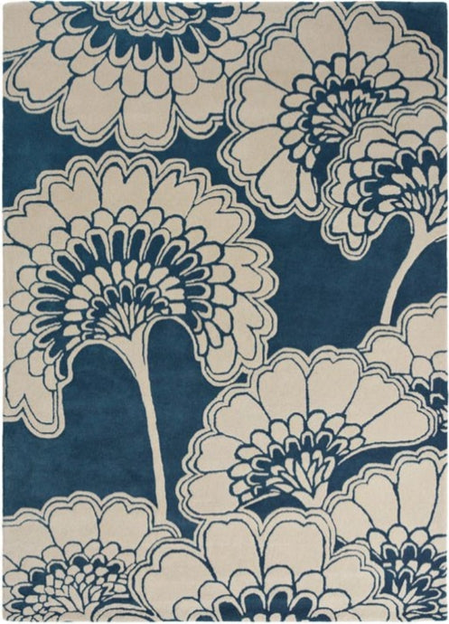 Japanese Peter Handmade Tufted Wool Carpet - Headshot