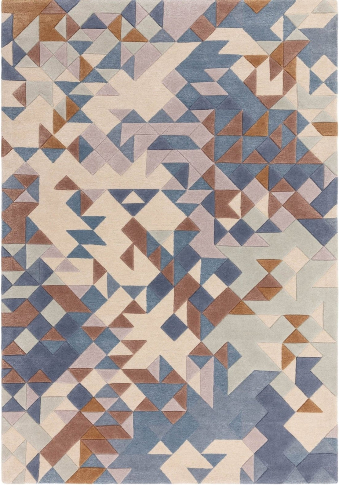 Asiatic Enigma Handmade Tufted Wool Carpet - Headshot