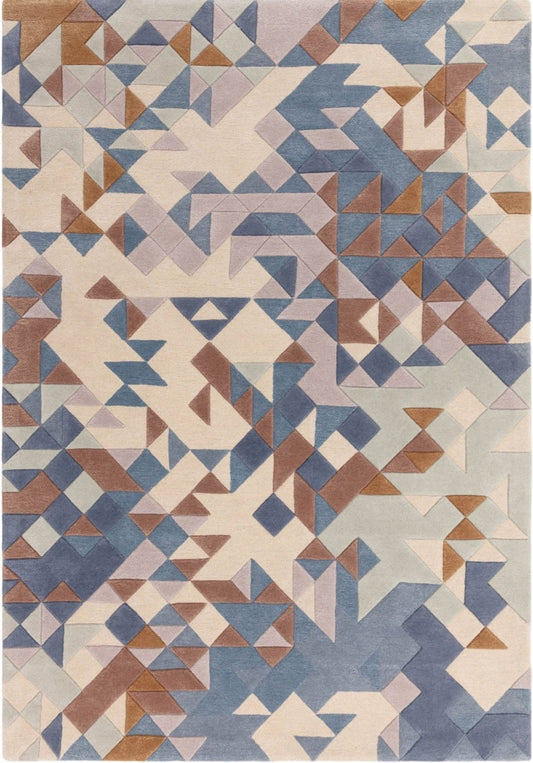 Asiatic Enigma Handmade Tufted Wool Carpet - Headshot
