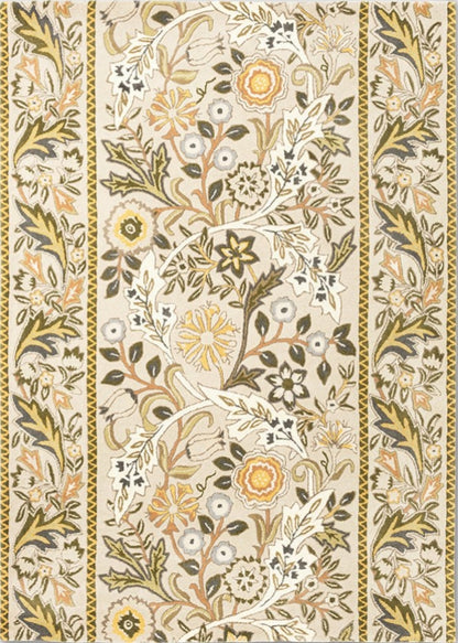 Stunning Vitara Handmade Tufted Wool Carpet - Headshot