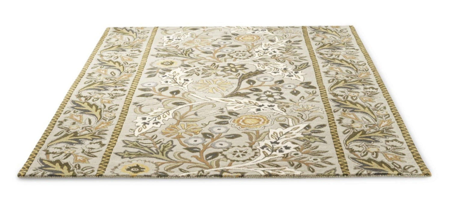Stunning Vitara Handmade Tufted Wool Carpet - Floorshot