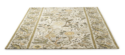 Stunning Vitara Handmade Tufted Wool Carpet - Floorshot