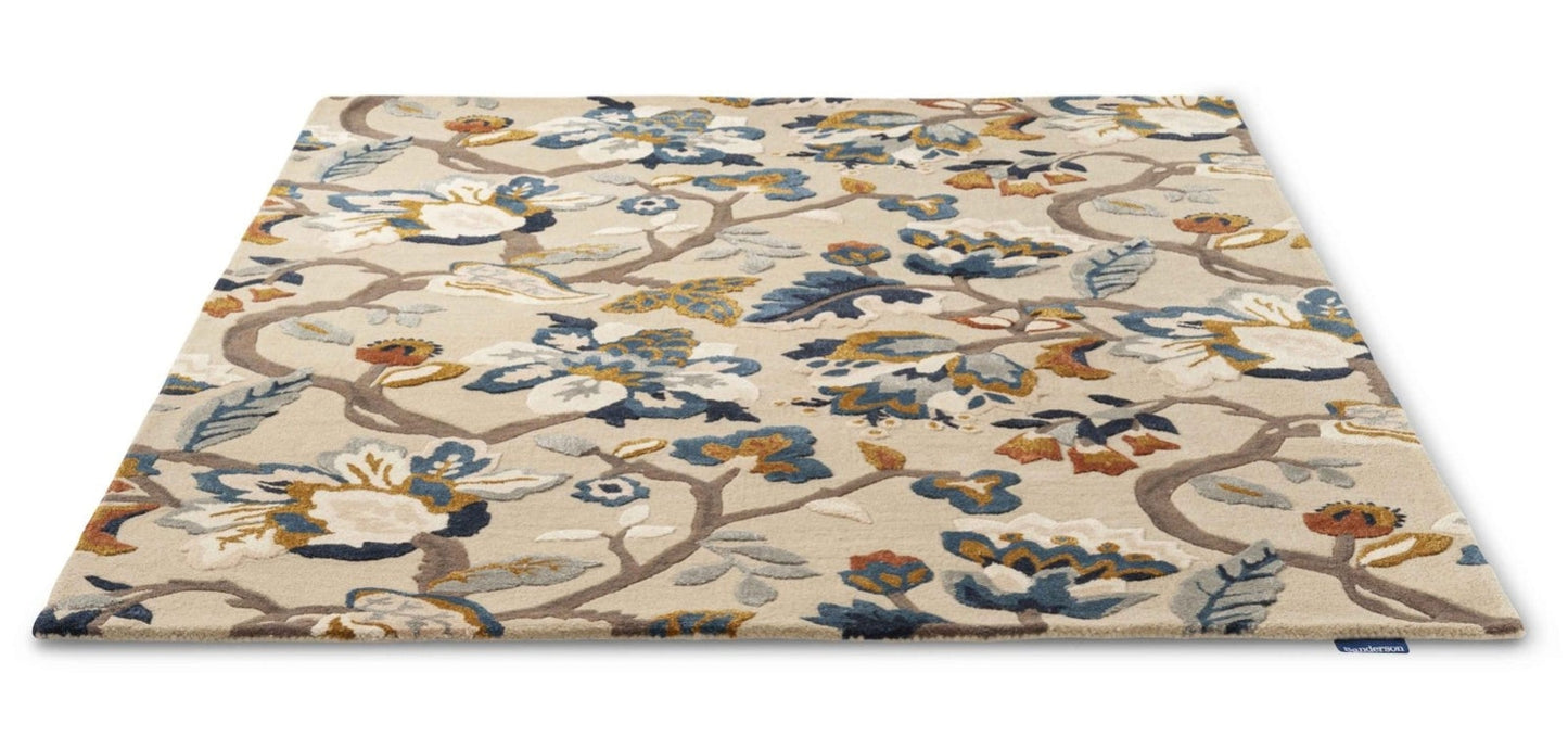 Ciaz Fronxed Handmade Tufted Wool Carpet - Floorshot
